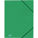 Oxford Eckspannmappe Top File+ A4 3 Klappen grün Packung mit 10 Stück