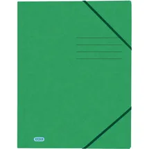 Oxford Eckspannmappe Top File+ A4 3 Klappen grün Packung mit 10 Stück
