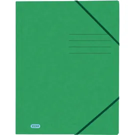 Oxford Eckspannmappe Top File+ A4 3 Klappen grün Packung mit 10 Stück