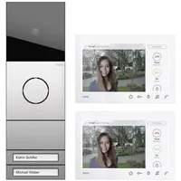 Gira Video-Türsprechanlage System 106 Set 2WE 2432 920