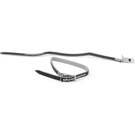 Zéfal Zefal Pedalriemen schwarz 370mm, Leder Riemen Pedal