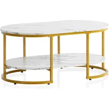 Wohnling WL6.895 Weiß Marmor 100 x 60 x 45 cm