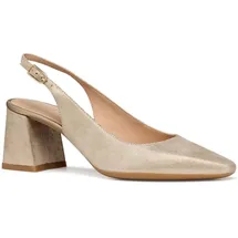 GEOX Damen D Giselda C Pump, Lt Gold, 39 EU