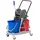 Ulsonix Reinigungswagen mit Presse 2 x 17 L Mehrfarbig