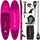 AQUALUST 10.6 iSUP Board 320 x 0 x 0 cm Rosa