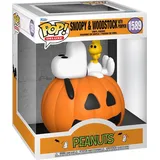 Funko Sammelfigur Snoopy & Woodstock mit Kürbis - Multicolor - One Size