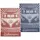 BRISA VW Collection T1 Bus Geschirrtuch 2er-set, strahlen/rot/blau