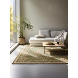 Nouristan Teppich »Obe«, rechteckig, Orient Teppich, Kurzflor, weich, Schlafzimmer, Esszimmer, Wohnzimmer, grün