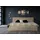 Halmon Schlafkomfort Betten Madera 180 x 200 cm H2 Beige