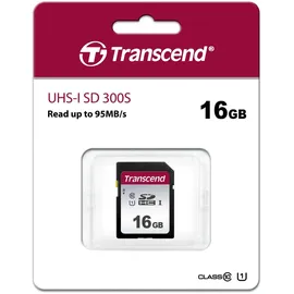 Transcend SDC300S SDXC UHS-I Class 10 U1 16 GB