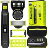 Philips OneBlade Pro 360 QP6542/15 Rasierer Gesicht Körper Etui Trimmer - Grün