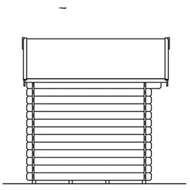 SKANHOLZ Palma 2,50 x 2,00 m natur