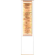Mäusbacher Standvitrine Faro 43 x 42 x 180 cm Weiß