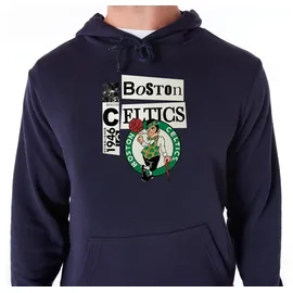 New Era Hoodie Blau L