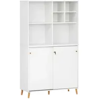 MÖBELPARTNER Regalschrank 500, 701802 weiß 100,1 x 41,0 x