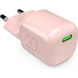 PURO Reiselader 20W USB-C GaN rose