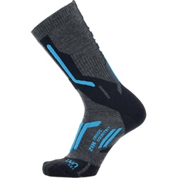 Uyn MAN Ski Cross Country 2IN Socks anthracite/blue (G036) 39/41