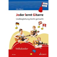 Schott Music Jeder lernt Gitarre: Buch von Udo Zilkens