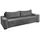 SUN GARDEN Schlafsofa 240x95x74 cm mit Stauraumfunktion und Kissen