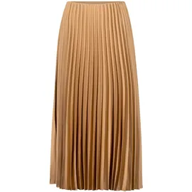 Zero Satin-Rock Midi mit Plisseefalten 34,