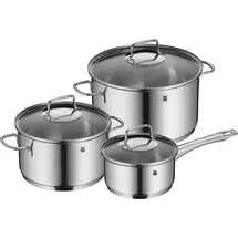 WMF Astoria Topf-Set 6-tlg. Kochtopf + Glasdeckel