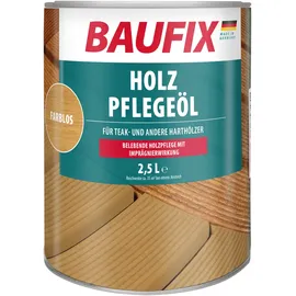baufix Holz-Pflegeöl farblos seidenmatt 2,5 l