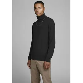 JACK & JONES Emil Knit Rollkragenpullover Black 2XL