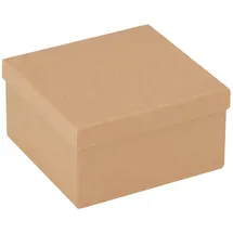Glorex  Quadratbox Pappe 12,5 x 12,5 x 6,5 cm
