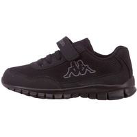 Kappa Unisex Kinder Follow Oc Sneaker, 1116 Black Grey, 30 EU