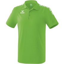 Erima Essential 5-C Poloshirt green/white, 164