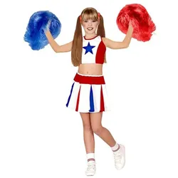 Pom-Pom Mädchenkostüm - Größe 158 cm