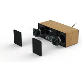 TechniSat DIGITRADIO 3 ASA – DAB+ Kompaktanlage mit Automatic Safety Alert (UKW, CD‐Player mit Resume, Bluetooth, USB, AUX-In, Kopfhöreranschluss, OLED‐Display, Radiowecker, 20 W RMS) Eiche