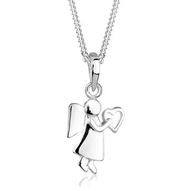 Elli Halskette Engel Herz Talisman 925 Sterling Silber 45 cm