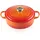 Le Creuset Signature Gourmet-Bräter 24 cm rund ofenrot