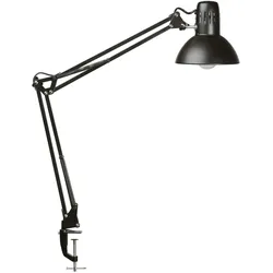 LED-Tischleuchte MAULstudy Klemme inkl. Leuchtmittel E27 schwarz