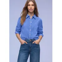 STREET ONE Hemdbluse blau 46