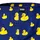 Happy Shorts Boxershorts navy / gelb L 1er Pack