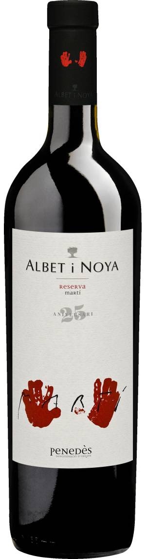 Reserva Martí Aniversari Penedès DO 2019, Bio Rotwein, Biowein