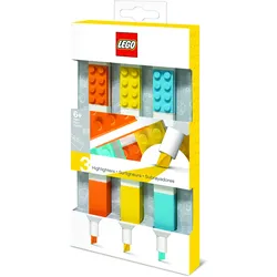 LEGO Textmarker - 3 Farben in Geschenkverpackung