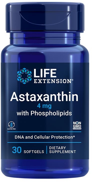 Life Extension Astaxanthin with Phospholipids (30 Weichkapseln)