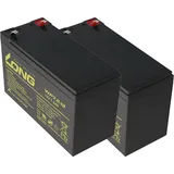 KungLong Kung Long Akkusatz passend für APC RBC48, SUA750I, SMT750I, DLA750I, UPS-750T, UPS-750THV, UPS-750TLV