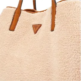 GUESS Shopper Victtoria 2 in 1 Tote L Natural / Cognac