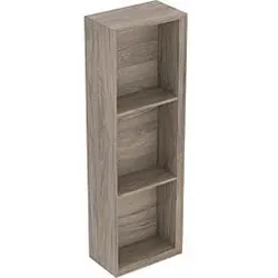 Geberit iCon Regal 502320JR1 22,5x70x13,2cm, rechteckig, nussbaum/Melamin Struktur