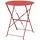 Bolero Klapptisch Ø 60 cm Rot