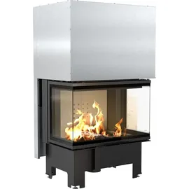 Kratki Kamineinsatz NBC 800/400 Stahl Schwarz