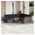 vidaXL Gartensofa-Set 11-tlg. grau Polyrattan