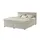 deinbett Boxspringbett mit Matratze und Topper H3 Duke ¦ beige ¦ Maße (cm): B: 187 H: 104