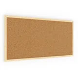 ALLboards Pinnwand 80 x 40 cm Braun