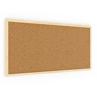 ALLboards Pinnwand 80 x 40 cm Braun