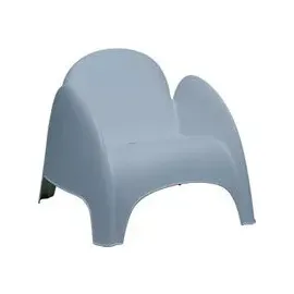 meet by paperflow Sessel Dumbo Kunststoff blau 4er Set